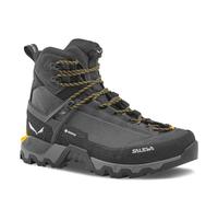 Salewa MTN Trainer 3 Tech Mid Gore-TEX Damen Trekkingschuhe dunkelgrau/schwarz/gelb - 39