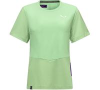 Salewa Pedroc Dry Hybrid Damen T-Shirt hellgrün - 38