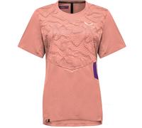 Salewa Damen Pedroc Tech Dry T-Shirt (Größe L, rosa)