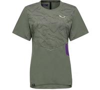 Salewa Damen Pedroc Tech Dry T-Shirt (Größe XS, oliv)