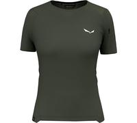 Salewa Damen Puez AM Hyb T-Shirt (Größe M, oliv)