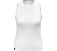 Salewa Damen Puez Dry Tank Top Women T-Shirt, Weiß, M EU