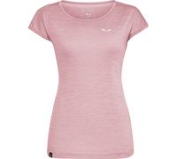 Salewa Damen Puez Melange Dry T-Shirt (Größe L, pink)