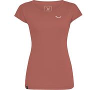 Salewa Damen Puez Melange Dry T-Shirt (Größe S, rot)