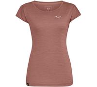 Salewa Damen T-Shirt Salewa Puez Melange Dry S/S Tee Desert Pink 42