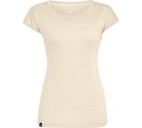 Salewa Puez Melange Dry'ton W Short Sleeve Tee oatmeal melange (7266) 44
