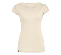 Salewa - Puez Melange Tee (T-Shirt Damen) 7266-oatmeal melange 40