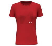Salewa - Pure Building Dry'Ton T-Shirt Damen Rot (Gr.40)
