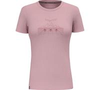 Salewa Damen Pure Dolomites Am T-Shirt (Größe XS, pink)