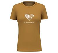 Salewa Pure Heart Dry'Ton T-Shirt Damen , golden brown - 38