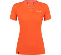 SALEWA Damen Shirt AGNER AM W T-SHIRT (28307) 36 red orange