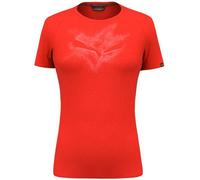 SALEWA Damen Shirt PURE CHALK DRY W T-SHIRT (28381) 44 flame melange 1506