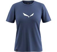 Salewa T-Shirt Solid Dri-Release S/S Tee Damen Blau Größe XXL (44)