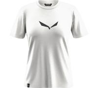 Salewa Kurzärmeliges T-shirt Für Frauen Frau Solid Dry W Weiß Größe 3XL