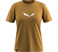 Salewa Solid Dri-Release - T-Shirt Bergsport - Damen I42 D36 Brown/White