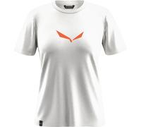 Salewa Damen Solid Dry Funktions-T-Shirt weiss 36