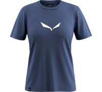 Salewa Kurzarm-T-Shirt Solidlogo Dri-release® XS Dark Denim
