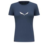 Salewa - Women's Solid Dri-Release S/S Tee - T-Shirt, Gr. L 40, blau (DarkDenim)