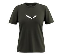 Salewa Solidlogo Dri-Release Damen T-Shirt kurzarm chromgrün - 34