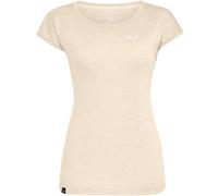 Salewa Puez Melange Dryton Kurzarm-t-shirt XS Oatmeal Melange