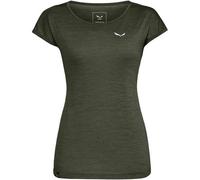 Salewa Puez Melange Dry Damen T-Shirt dunkelgrün - 42