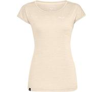 Salewa Puez Melange Dry Damen T-Shirt hellbeige - 42