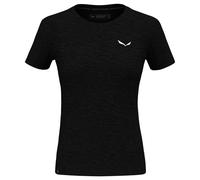 Salewa Eagle Minilogo Merino-t-shirt Für Damen 28855-910 Schwarz S