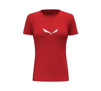 Salewa - Damen T-Shirt Solidlogo Dri flame flame new logo, DE 38 (S)