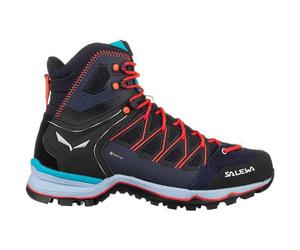 SALEWA Damen Trekkinghalbschuhe MTN TRAINER LITE MID GTX (61360) 42 Premium Navy/Blue Fog