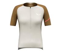 Salewa Damen Vento AM Halfzip T-Shirt (Beige / Braun, Gr.: 36)