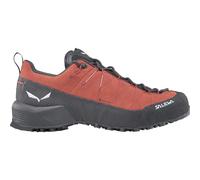 Salewa Wanderschuhe Wildfire Leather 2 GTX (Zustieg, Nubukleder, wasserdicht) rot/schwarz Damen, Größe Euro (US) 39 (8)