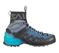 Salewa Damen Ws Mountain Trainer Mid Gore-tex Ankle Boot, Blau Schwarz 959, 37 EU