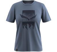 Salewa Eagle 3Cime T-Shirt Damen, Java Blue, M
