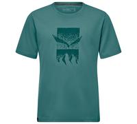 Salewa Eagle 3cime Kurzarm-t-shirt S Willow / Pond