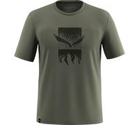 Salewa - Eagle 3Cime T-Shirt - Funktionsshirt, Gr. L 50, oliv (FadedGreen)