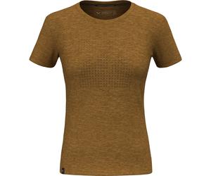 Salewa Eagle Dotted MTN AM Damen T-Shirts oliv Größe XL Trekking Atmungsaktiv