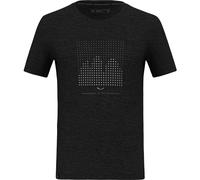Salewa Herren Eagle Dotted MTN AM T-Shirt (Größe S, schwarz)