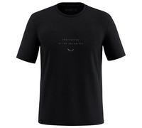 Salewa Eagle Eitd Merino Kurzarm-t-shirt S Black Out