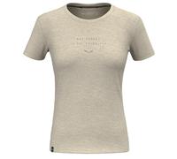 Salewa Eagle Eitd Merino T-Shirt Women, Oatmeal, XXL