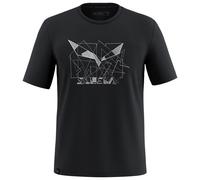 Salewa Eagle Geometric T-Shirt schwarz - L