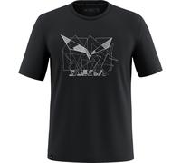 Salewa Eagle Geometric T-shirt M black out (0910) 46/S