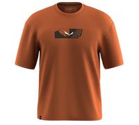 Salewa Eagle Hybrid Loose Kurzarm-t-shirt L Bombay Brown