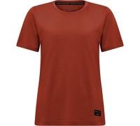 Salewa Eagle Logo Patch Damen T-Shirts rot Größe XXL Trekking Hautfreundlich Lyocell (Tencel™)