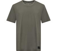 Salewa T-Shirt Eagle Logo Patch Kurzarm Herren Verblasstes Grün Größe S