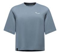 Salewa Damen T-Shirt Eagle Loose W – Funktionsshirt mit Tencel Lyocell – Java Blue, Gr. 42