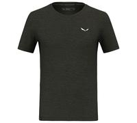 Salewa Eagle Minilogo Merino Kurzarm-t-shirt L Dark Olive