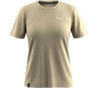 Salewa Eagle Minilogo AM Damen T-Shirts beige Größe XL Trekking Atmungsaktiv