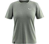 Salewa Eagle Minilogo AM Damen T-Shirts grau Größe XL Trekking Atmungsaktiv