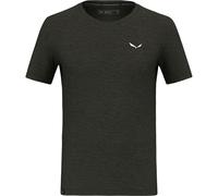 Salewa Eagle Minilogo Merino T-Shirt Men, Dark Olive, S