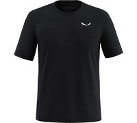 Salewa Eagle Minilogo Merino Kurzarm-t-shirt M Black Out